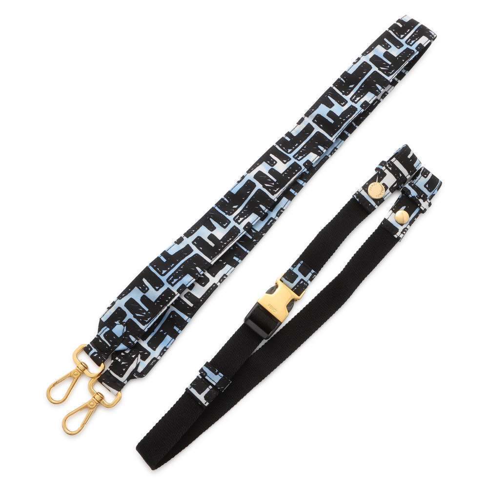 Fendi Zucca Baguette Mini Nylon Body Bag Black - Picture 12 of 12
